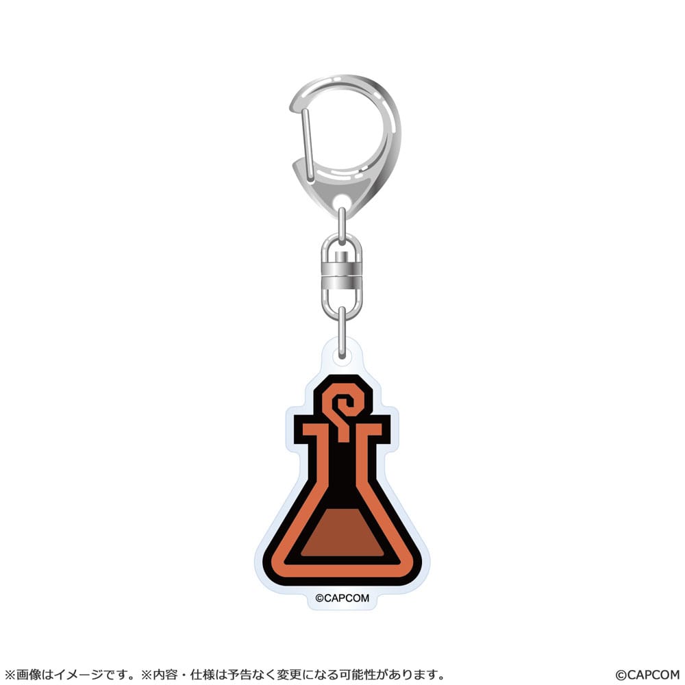 Monster Hunter Wilds Acryl-Schlüsselanhänger Item Icon 6 cm Sortiment (10) - Preorder - ETA: 25.12.2025