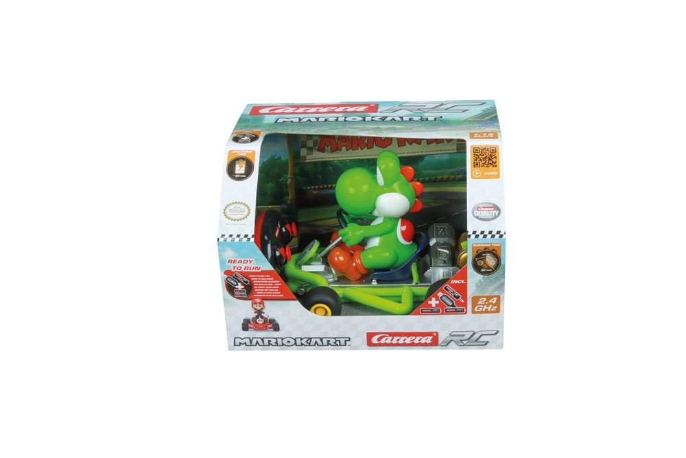 Super Mario Kart RC Ferngesteuertes Auto 1/18 2,4GHz Pipe Kart Yoshi - Versand: 5-7 Tage nach Bestellung