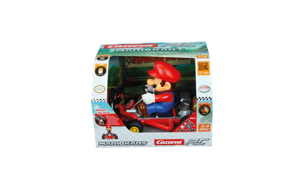 Super Mario Kart RC Ferngesteuertes Auto 1/18 2,4GHz Pipe Kart Mario - Preorder - ETA: 01.11.2025