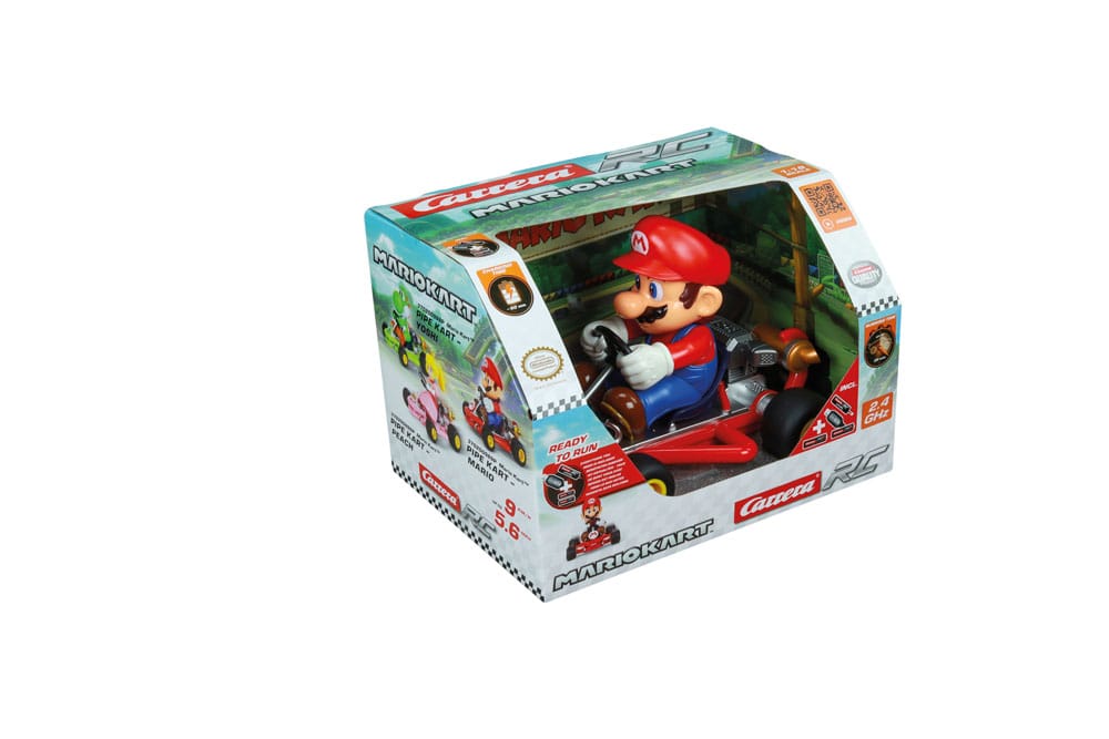 Super Mario Kart RC Ferngesteuertes Auto 1/18 2,4GHz Pipe Kart Mario - Preorder - ETA: 01.11.2025