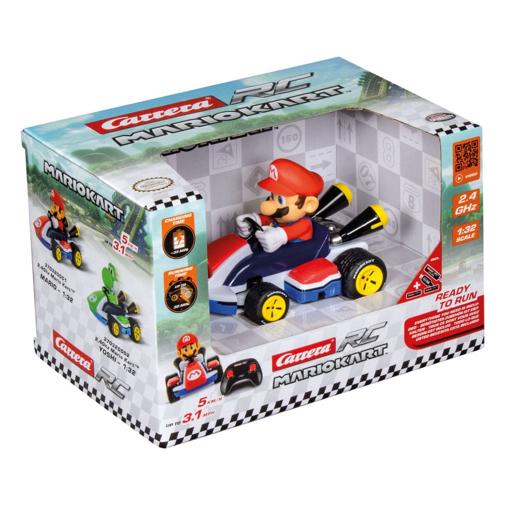 Super Mario Kart RC Ferngesteuertes Race Kart 1/32 2,4GHz Mario - Preorder - ETA: 09.12.2025