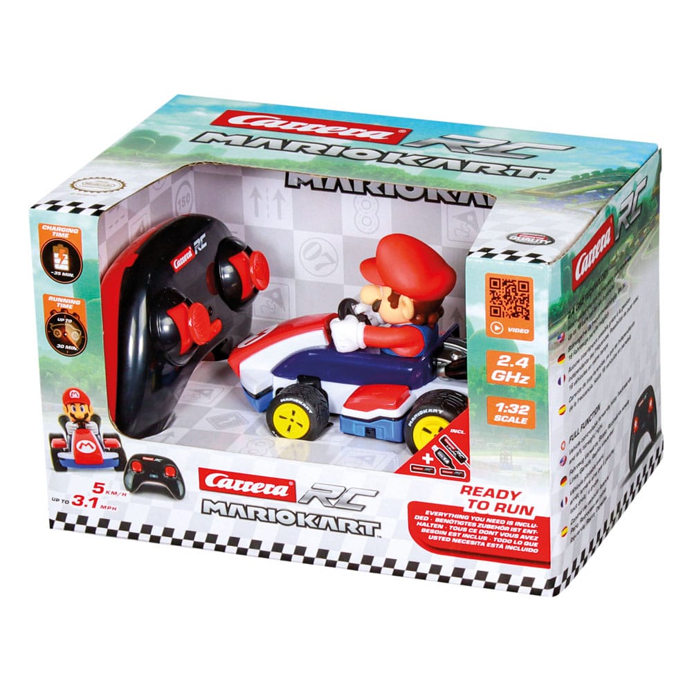 Super Mario Kart RC Ferngesteuertes Race Kart 1/32 2,4GHz Mario - Preorder - ETA: 09.12.2025