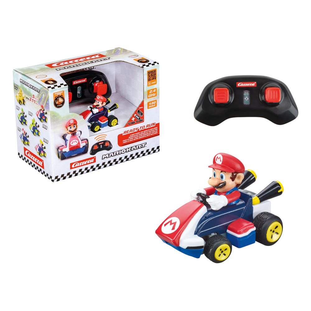 Super Mario Kart RC Ferngesteuertes Auto 1/50 2,4GHz Mini Mario - Versand: 5-7 Tage nach Bestellung