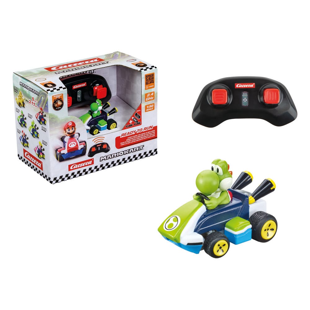 Super Mario Kart RC Ferngesteuertes Auto 1/50 2,4GHz Mini Yoshi - Versand: 5-7 Tage nach Bestellung