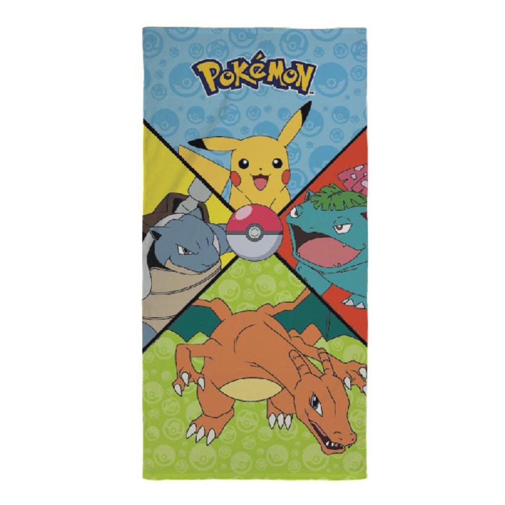 Pokemon Premium Handtuch Starter Pokemon 70 x 140 cm - Preorder - ETA: 08.06.2025