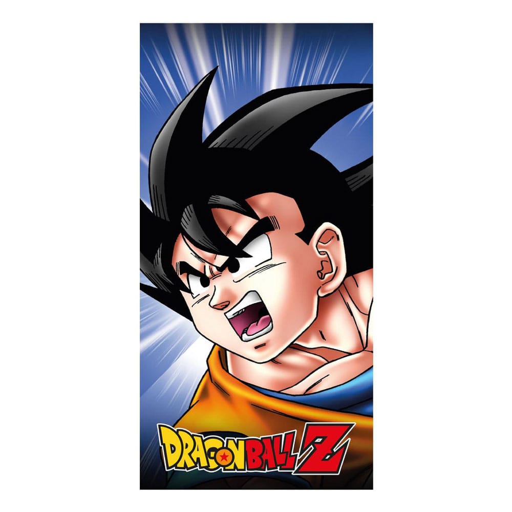 Dragon Ball Z Handtuch Son Goku 70 x 140 cm - Versand: 5-7 Tage nach Bestellung