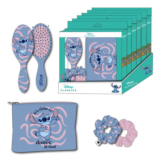 Lilo & Stitch Kosmetiktaschen 3er-Pack Stitch with Heart - Versand: 5-7 Tage nach Bestellung
