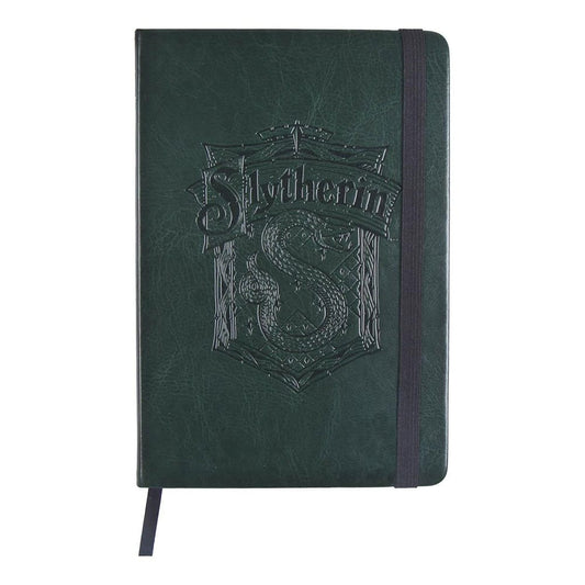 Harry Potter Premium Notizbuch A5 Slytherin - Versand: 5-7 Tage nach Bestellung