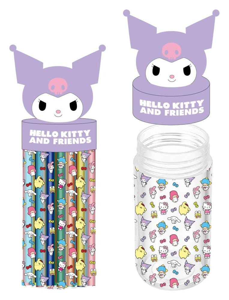 Sanrio Stiftebox mit Zubehör Kuromi - Preorder - ETA: 25.09.2026