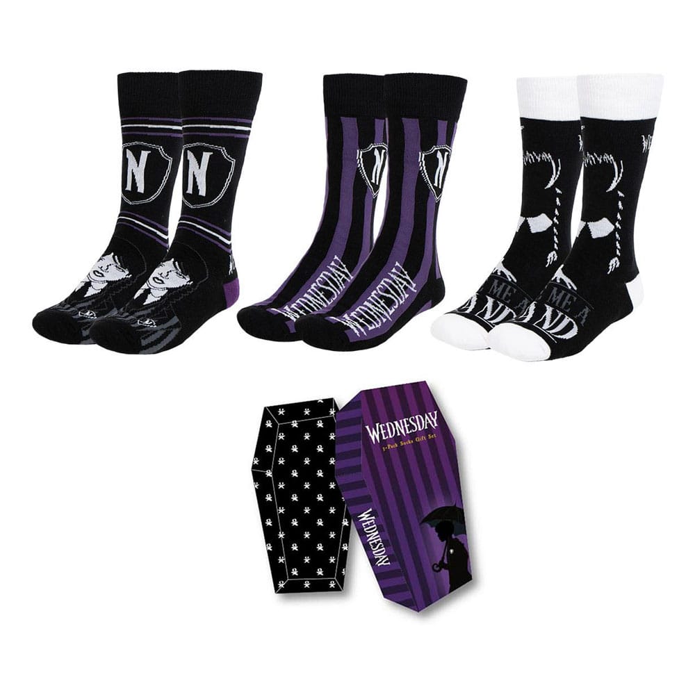 Wednesday Socken 3er-Pack 36-43 - Preorder - ETA: 31.12.2026