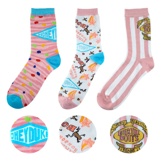 Harry Potter Socken 3er-Pack Honey Dukes - Versand: 5-7 Tage nach Bestellung
