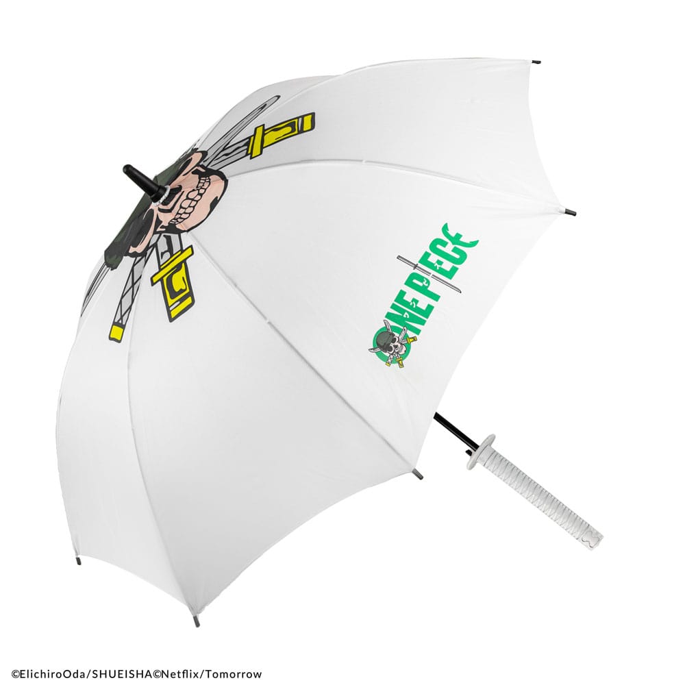 One Piece Regenschirm Zoro White Sword - Versand: 5-7 Tage nach Bestellung