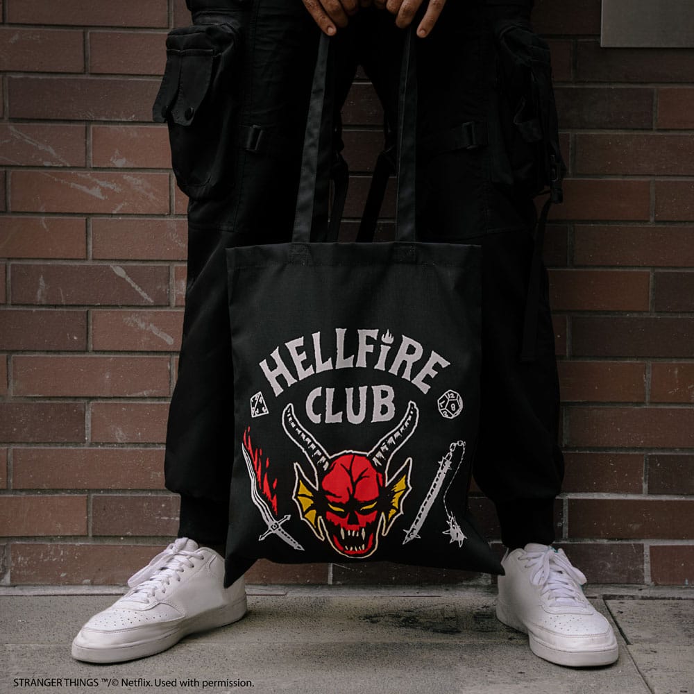 Stranger Things Tragetasche Hellfire Club - Preorder - ETA: 24.10.2025