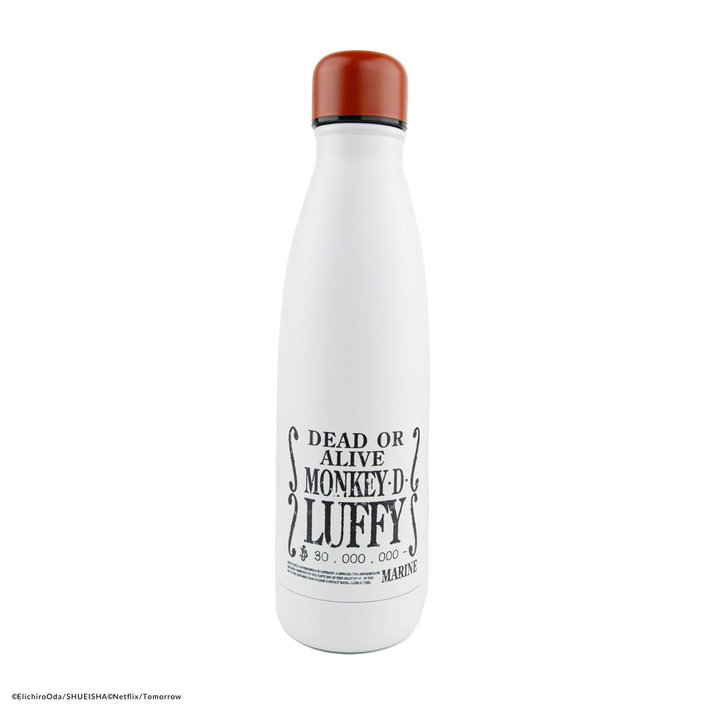One Piece Thermosflasche Wanted Luffy - Versand: 5-7 Tage nach Bestellung