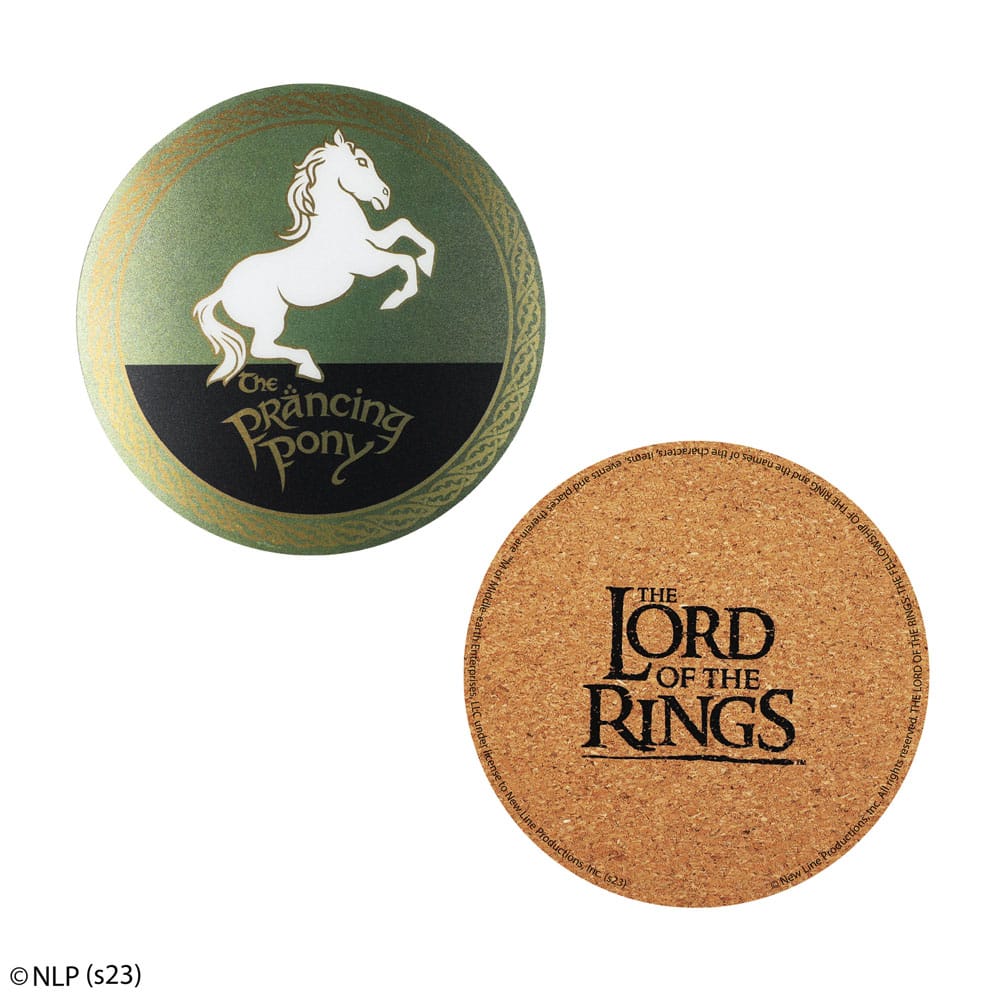 Herr der Ringe Untersetzer 4er-Pack - Preorder - ETA: 29.09.2025
