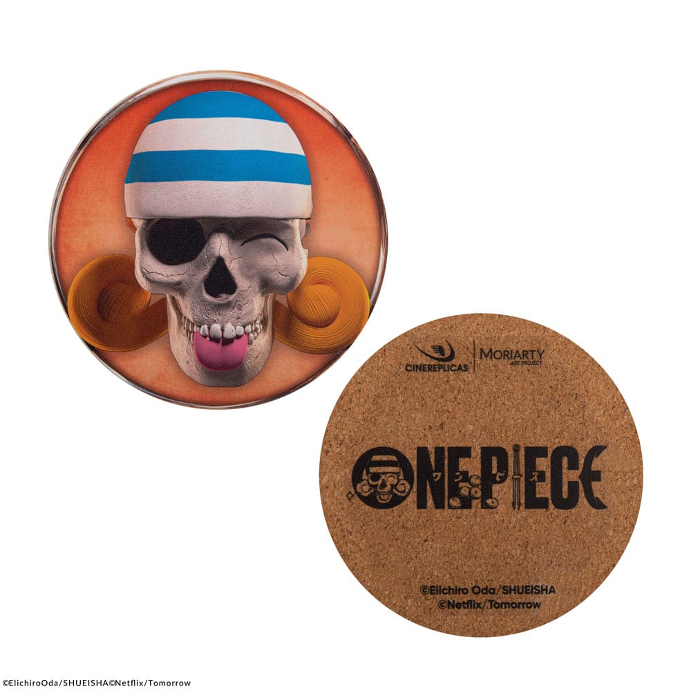One Piece Untersetzer 4er-Pack Characters #1 - Versand: 5-7 Tage nach Bestellung