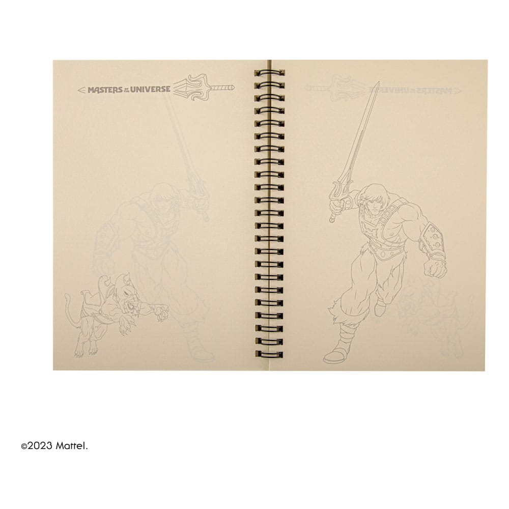 Masters of the Universe - Revelation: He-Man with Battle Cat Notebook - Versand: 5-7 Tage nach Bestellung
