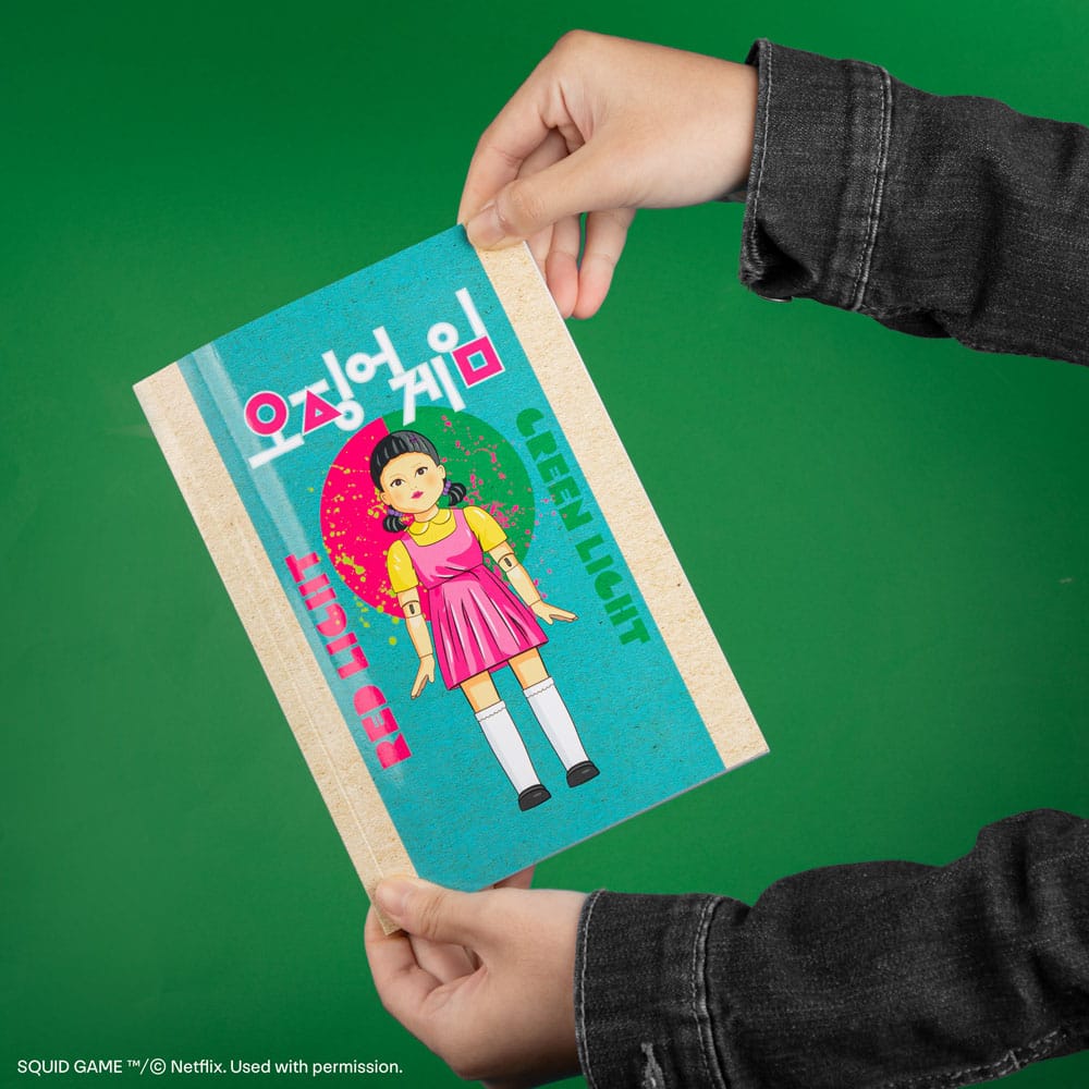 Squid Game Notizbuch Young-hee - Versand: 5-7 Tage nach Bestellung