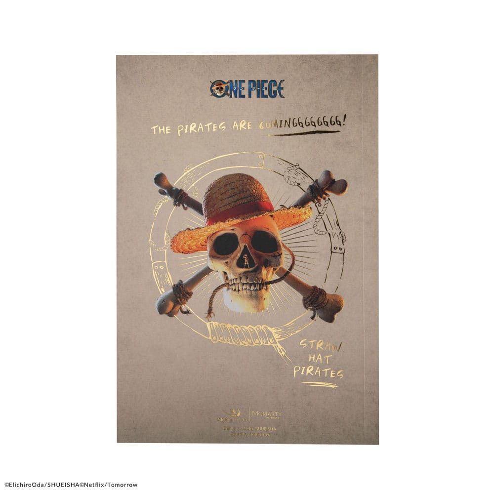 One Piece Notizbuch Luffy - Versand: 5-7 Tage nach Bestellung