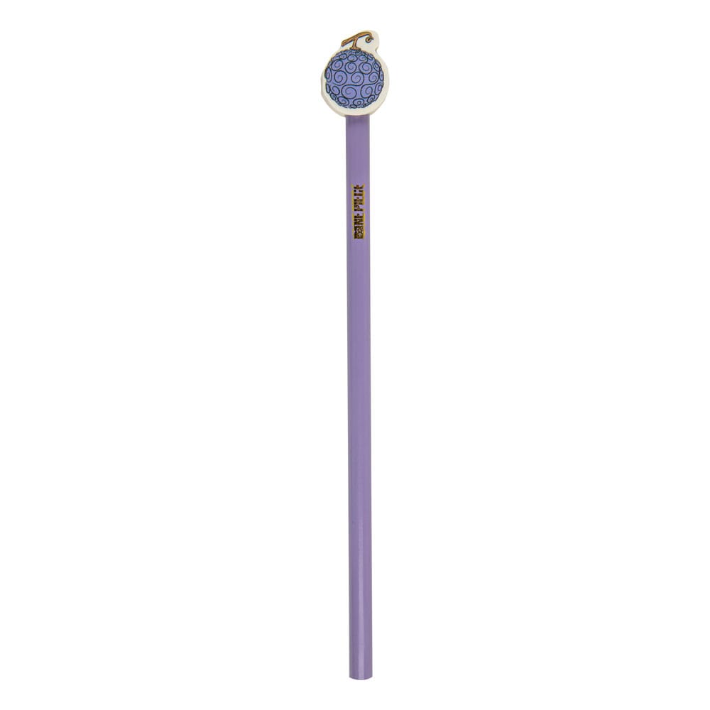 One Piece Bleistifte mit Radierertopper Gum-gum Fruit - Versand: 5-7 Tage nach Bestellung