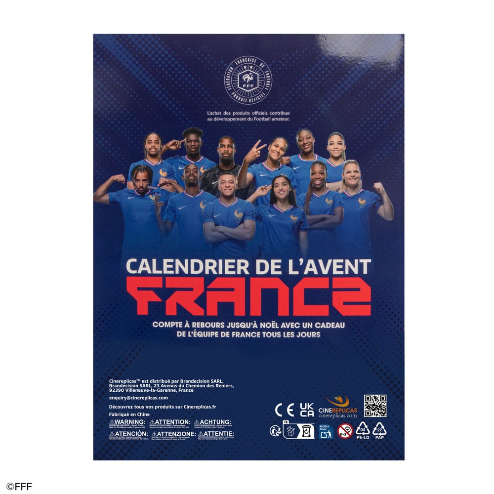 Französische Fußballföderation Adventskalender 2025 - Preorder - ETA: 25.09.2025