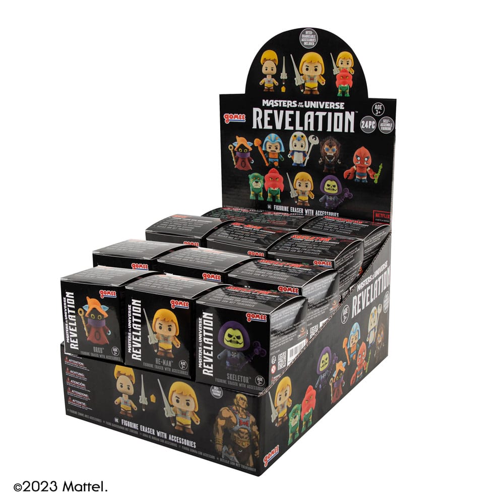 Masters of the Universe Gomee Sammelfiguren aus Gummi Mystery Display (24) - Preorder - ETA: 15.09.2025