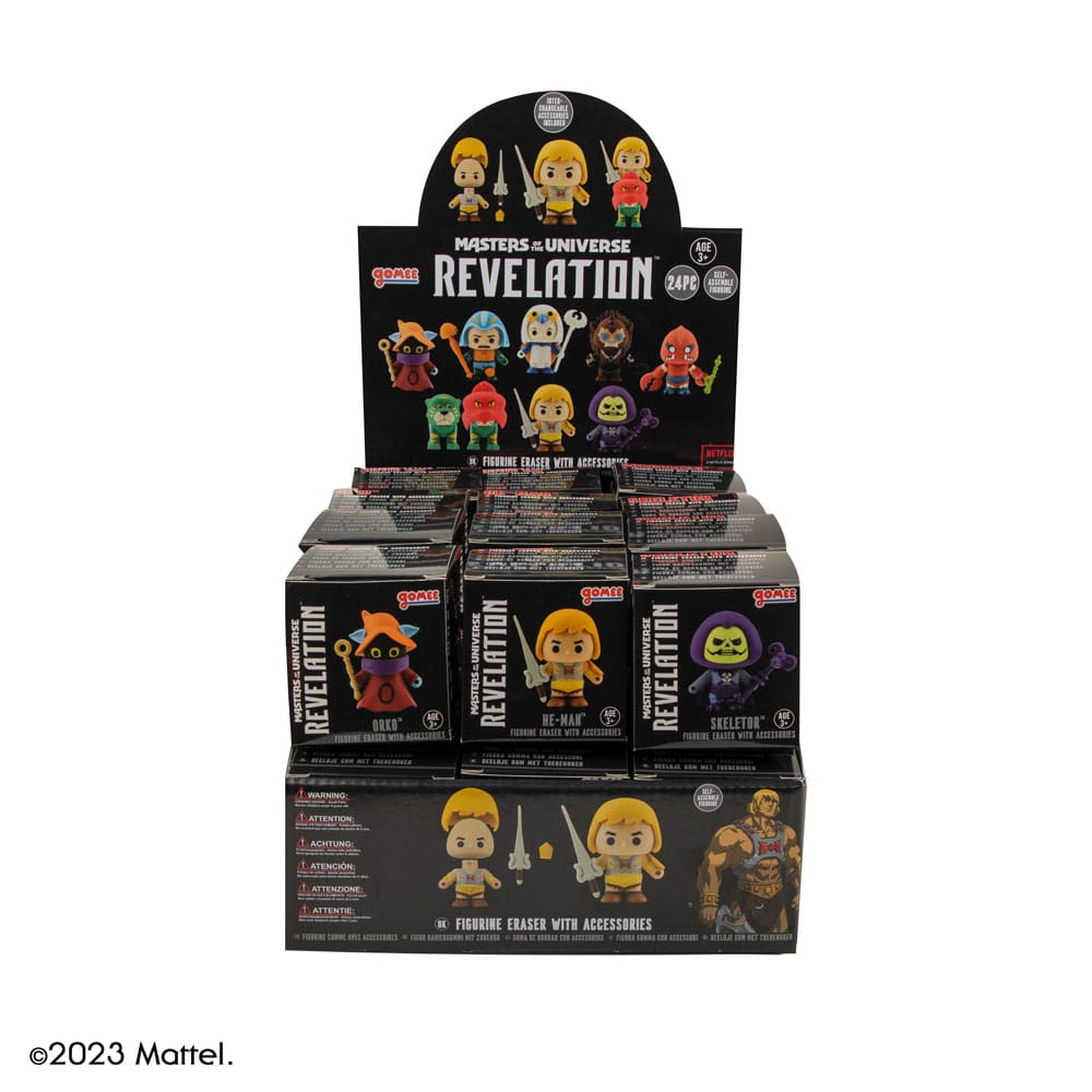 Masters of the Universe Gomee Sammelfiguren aus Gummi Mystery Display (24) - Preorder - ETA: 15.09.2025