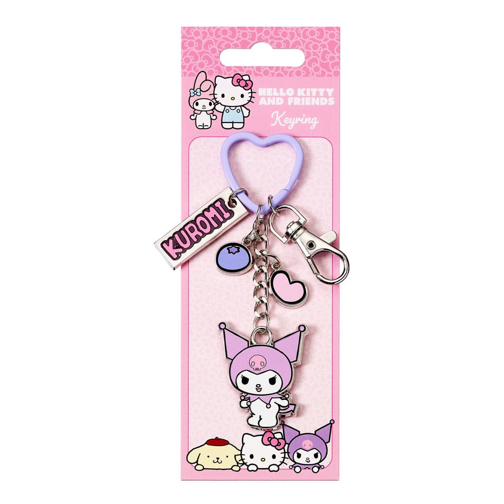 Hello Kitty Schlüsselanhänger mit Kuromi Anhänger 15 cm - Preorder - ETA: 25.10.2025