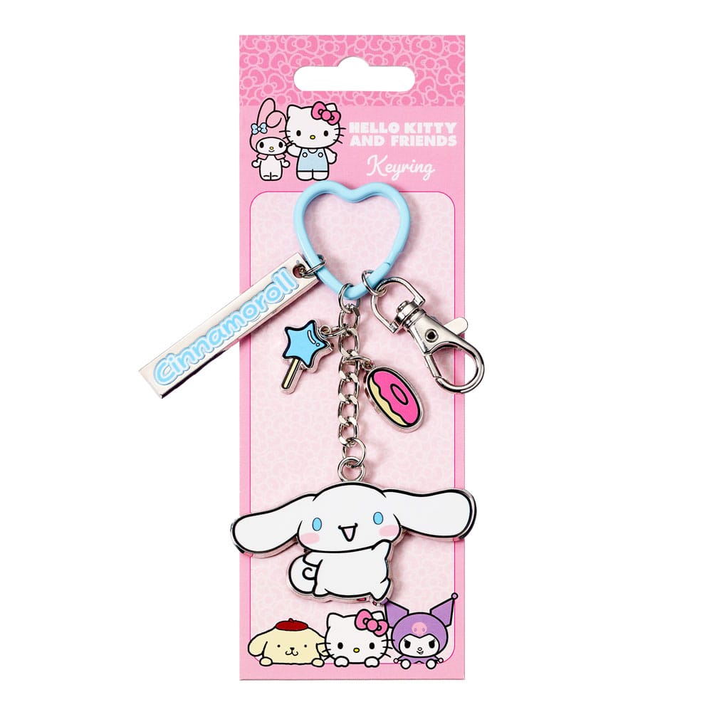 Hello Kitty Schlüsselanhänger mit Cinnamoroll Anhänger 15 cm - Preorder - ETA: 25.10.2025