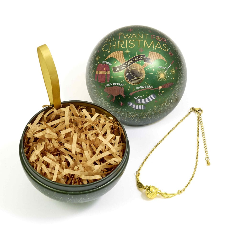Harry Potter Christbaumschmuck mit Armband All I want for Christmas - Versand: 5-7 Tage nach Bestellung