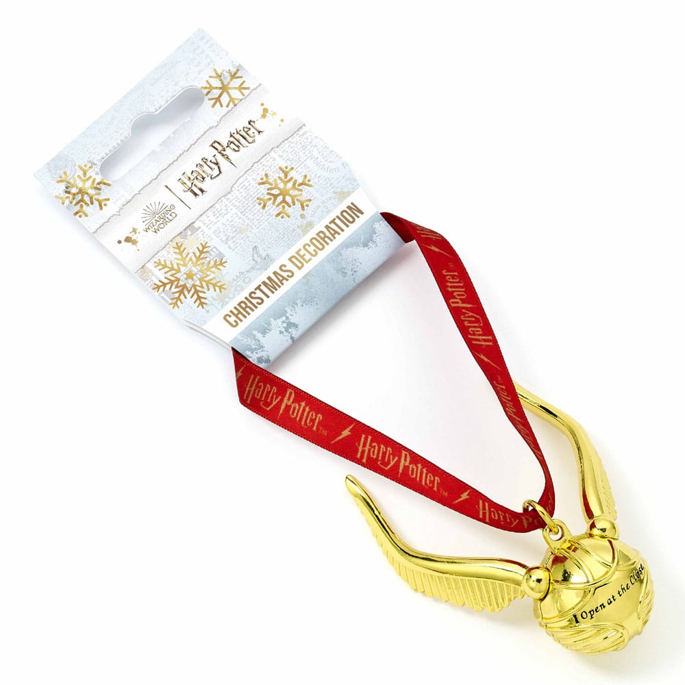 Harry Potter Christbaumschmuck 3D Golden Snitch - sofort lieferbar