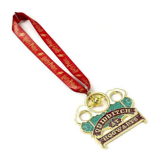 Harry Potter Christbaumschmuck Quidditch (Goldfarben) - Versand: 5-7 Tage nach Bestellung