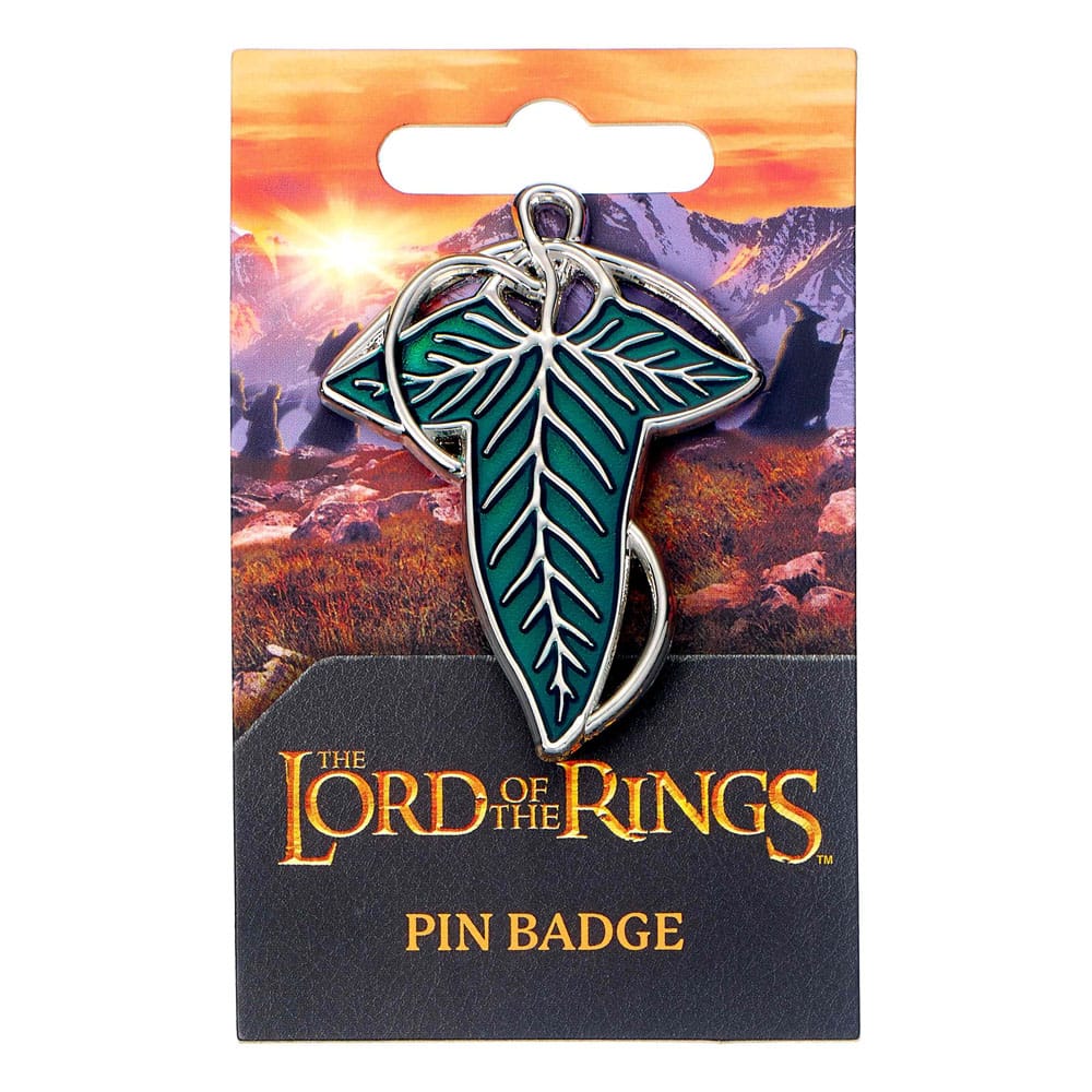 Herr der Ringe Ansteck-Button The Leaf Of Lorien - Preorder - ETA: 10.11.2025
