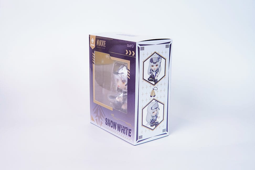Goddess of Victory: Nikke Cup Noodle Holder PVC Statue Snow White 10 cm - Versand: 5-7 Tage nach Bestellung