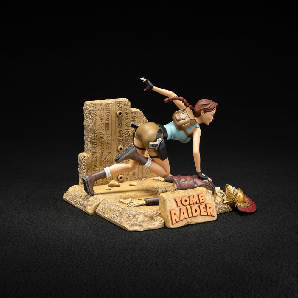 Tomb Raider 1996 PVC Statue Lara Croft Classic Era 17 cm - Versand: 5-7 Tage nach Bestellung
