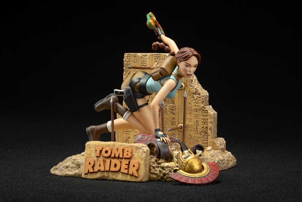 Tomb Raider 1996 PVC Statue Lara Croft Classic Era 17 cm - Versand: 5-7 Tage nach Bestellung