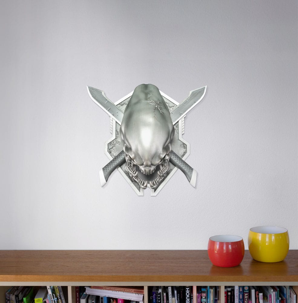 Halo Wand-Skulptur Legendary Icon Grunt Edition 25 x 28 cm - Preorder - ETA: 17.11.2025