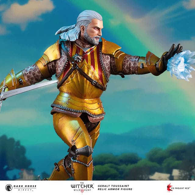 The Witcher 3 PVC Statue Geralt Toussaint Relic Armor 20 cm - Preorder - ETA: 22.09.2025