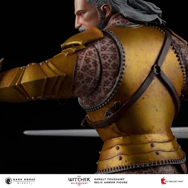 The Witcher 3 PVC Statue Geralt Toussaint Relic Armor 20 cm - Preorder - ETA: 22.09.2025