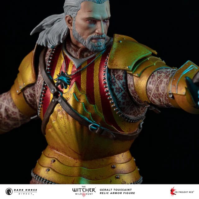 The Witcher 3 PVC Statue Geralt Toussaint Relic Armor 20 cm - Preorder - ETA: 22.09.2025