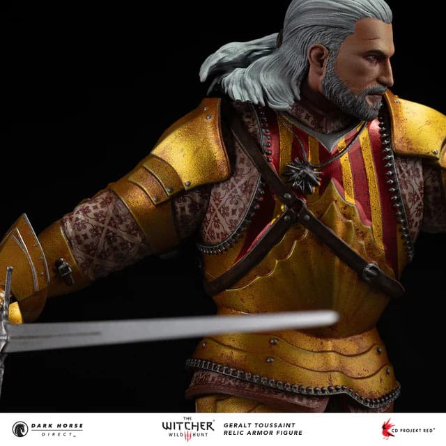 The Witcher 3 PVC Statue Geralt Toussaint Relic Armor 20 cm - Preorder - ETA: 22.09.2025