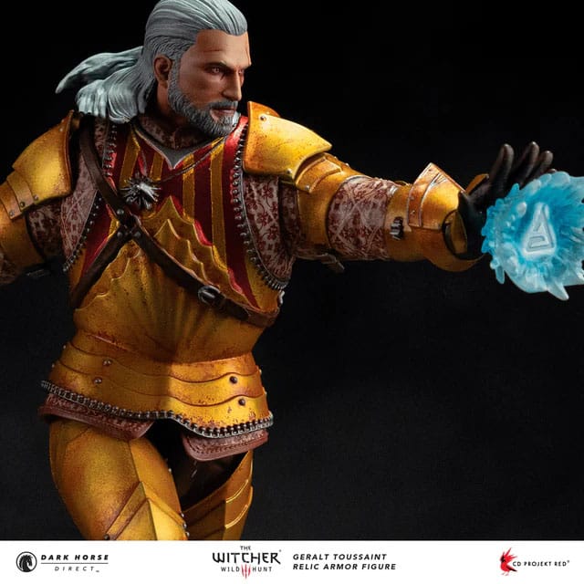 The Witcher 3 PVC Statue Geralt Toussaint Relic Armor 20 cm - Preorder - ETA: 22.09.2025