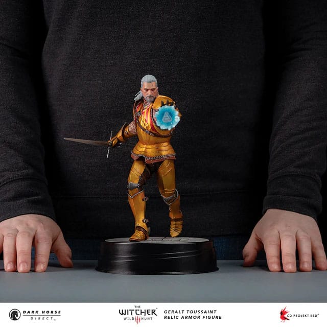 The Witcher 3 PVC Statue Geralt Toussaint Relic Armor 20 cm - Preorder - ETA: 22.09.2025