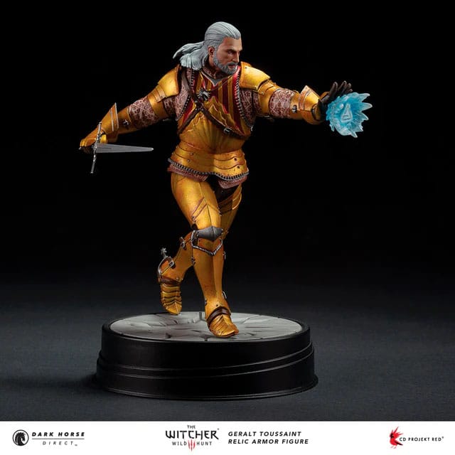The Witcher 3 PVC Statue Geralt Toussaint Relic Armor 20 cm - Preorder - ETA: 22.09.2025