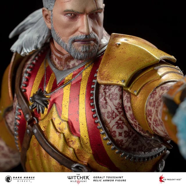 The Witcher 3 PVC Statue Geralt Toussaint Relic Armor 20 cm - Preorder - ETA: 22.09.2025