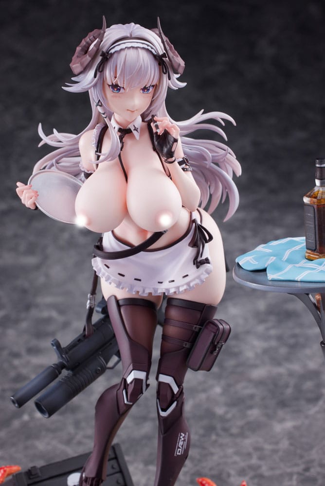 Original Character PVC Statue 1/7 Ijuu Senki Series: Tactician Mianji Limited Distribution 27 cm - Versand: 5-7 Tage nach Bestellung