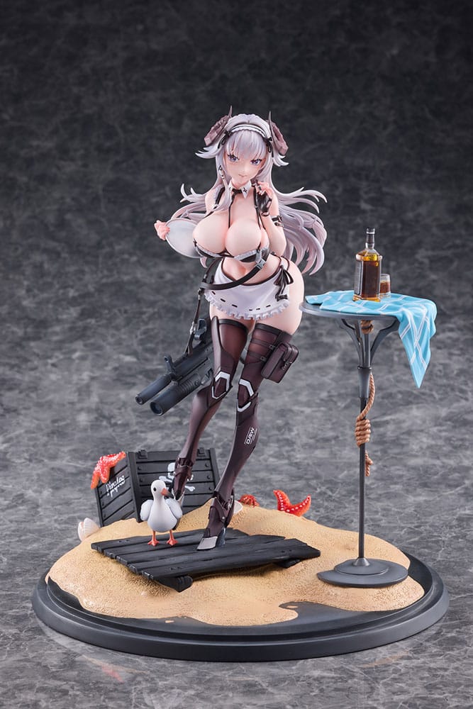 Original Character PVC Statue 1/7 Ijuu Senki Series: Tactician Mianji Limited Distribution 27 cm - Versand: 5-7 Tage nach Bestellung