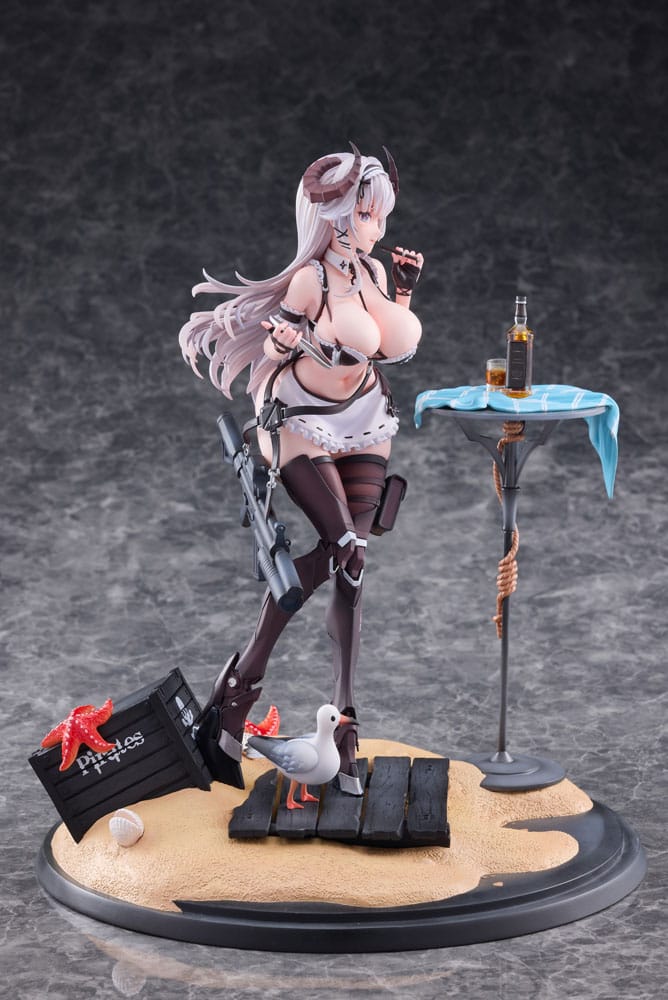 Original Character PVC Statue 1/7 Ijuu Senki Series: Tactician Mianji Limited Distribution 27 cm - Versand: 5-7 Tage nach Bestellung