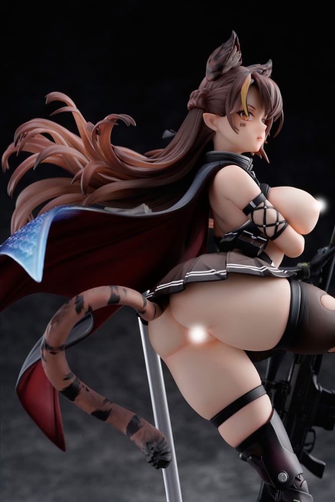 Original Character PVC Statue 1/7 Ijuu Senki Series: Sniper Karihime Limited Distribution 27 cm - Versand: 5-7 Tage nach Bestellung