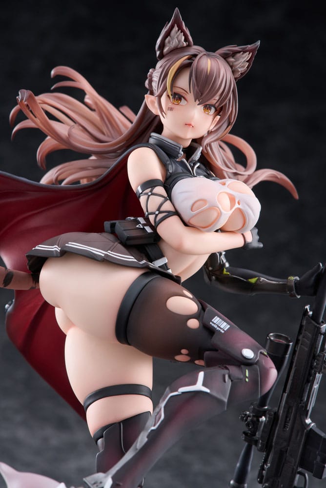 Original Character PVC Statue 1/7 Ijuu Senki Series: Sniper Karihime Limited Distribution 27 cm - Versand: 5-7 Tage nach Bestellung
